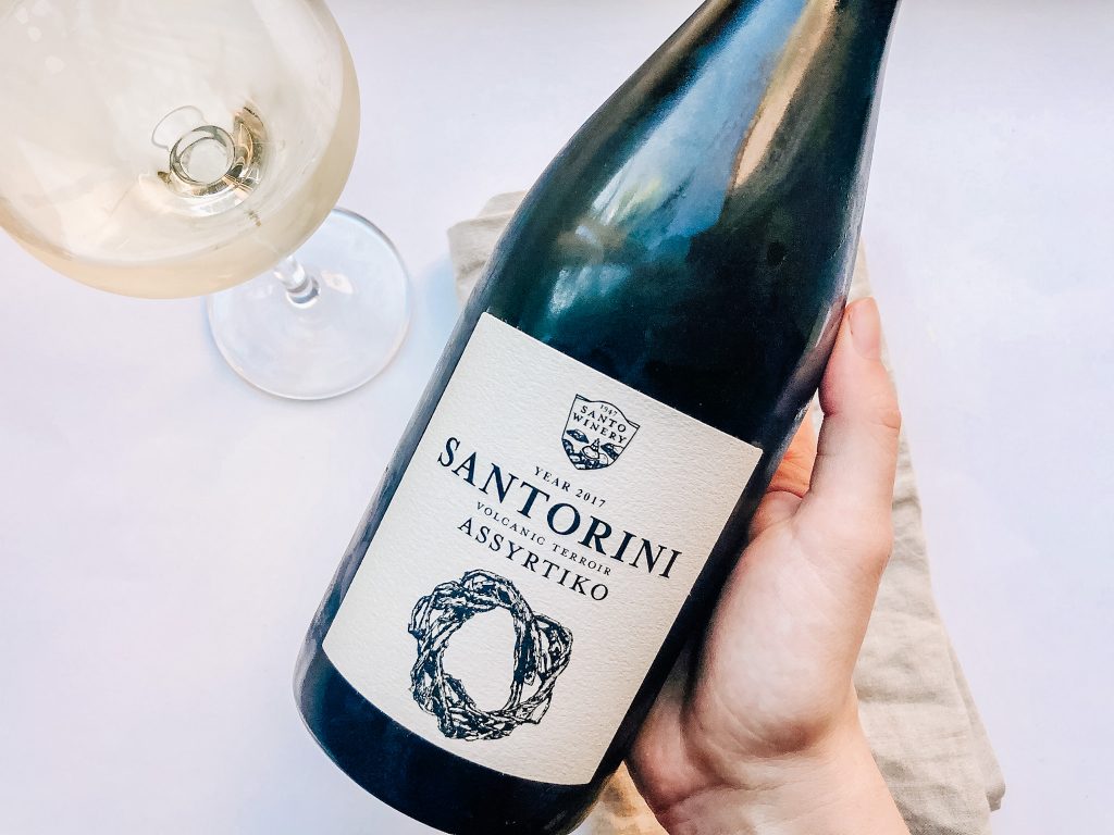 santorini assyrtiko santo winery