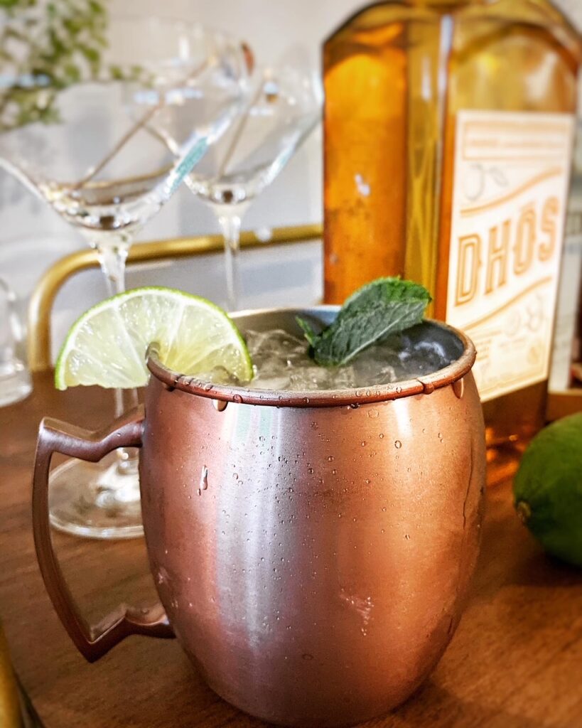 zero proof ginger mule